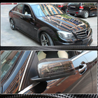 Mercedes E-class W212 2009-2016 Spiegelabdeckungen Carbon Foto 4