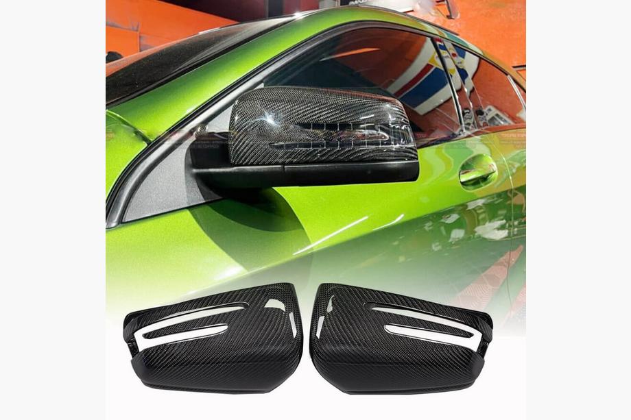 Mercedes E-class W212 2009-2016 Spiegelabdeckungen Carbon Image
