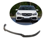 Mercedes E-class W212 2009-2016 Frontlippe für Stoßstange Lip passend für E63 AMG 2013-2016 Carbon Foto 1