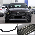 Mercedes E-class W213 2016-2023 Frontstoßstangen Lippe Aufsatz (für AMG-Line 2020-2023, Carbon) Foto 5