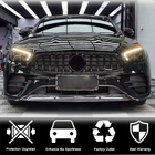 Mercedes E-class W213 2016-2023 Frontstoßstangen Lippe Aufsatz (für AMG-Line 2020-2023, Carbon) Foto 12