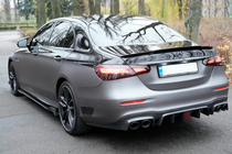 Mercedes E-class W213 2016-2023 Heckdiffusor für E63 AMG 2020-2023, Carbon Foto 1