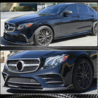 Mercedes E-class W213 2016-2023 Frontlippe V1 für AMG-Line / E43 AMG 2016-2019, Carbon Foto 3