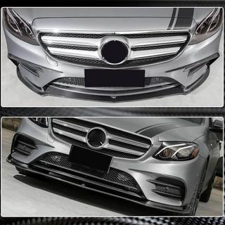 Frontlippe V1 für AMG-Line / E43 AMG 2016-2019, Carbon Foto 4