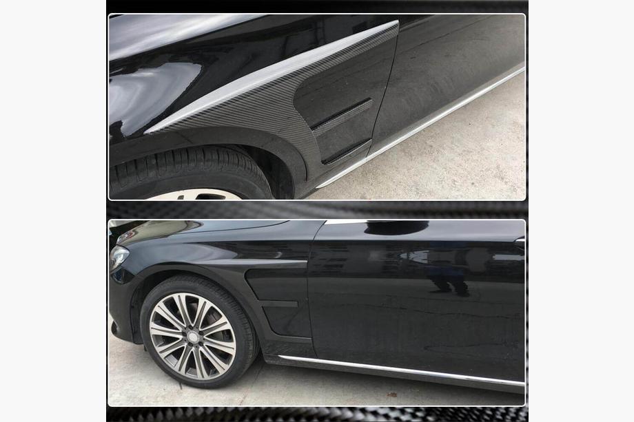 Mercedes E-class W213 2016-2023 Carbon Abdeckungen für vordere Kotflügel (AMG-Line/E43 AMG 2016-2019) Foto 5
