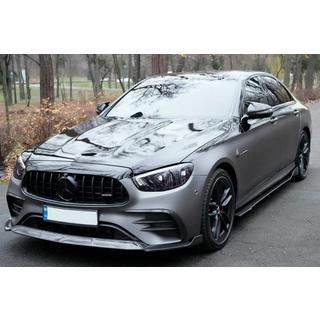 Frontstoßstangenaufsätze (für AMG-Line 2020+, Trockencarbon) Foto 4