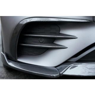 Frontstoßstangenaufsätze (für AMG-Line 2020+, Trockencarbon) Foto 2