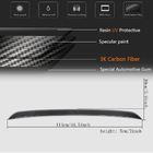 Mercedes E-сlass W213 2016-2023 Heckspoiler Blende (Carbon) Foto 5