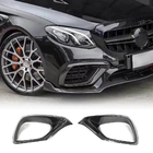 Mercedes E-class W213 2016-2023 Carbon Frontstoßstangen Abdeckungen für E63 AMG 2016-2019 Foto 1