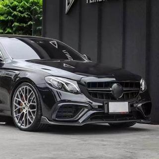 Carbon Frontstoßstangen Abdeckungen für E63 AMG 2016-2019 Foto 2