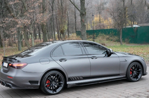 Mercedes E-сlass W213 2016-2023 Spoiler V7 (Carbon) Foto 15