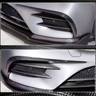Mercedes E-class W213 2016-2023 Frontstoßstangenaufsätze V1 (für E43 AMG 2016-2019, Carbon) Foto 4