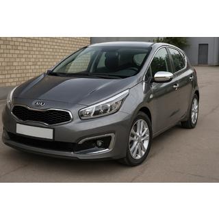 Spiegelabdeckungen (2 Stk, Edelstahl) Kia Ceed 2012-2018 Foto 1