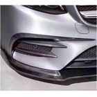 Mercedes E-class W213 2016-2023 Frontstoßstangenaufsätze V2 (für E43 AMG 2016-2019, Carbon) Foto 2