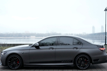 Mercedes E-class W213 2016-2023 Seitenschweller (2016-2019, Carbon) Foto 1