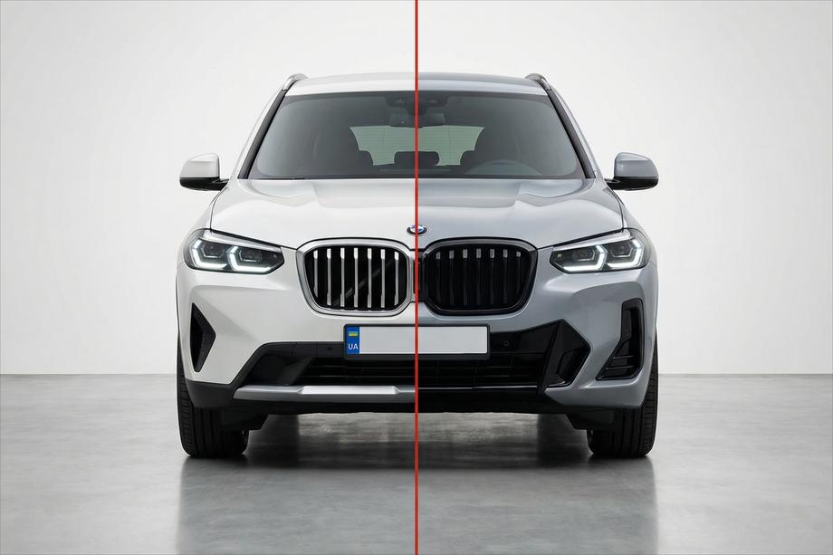BMW X3 G01 2018- Karosseriekit mit Kühlergrill 2022-2024 (M-Sport) Image