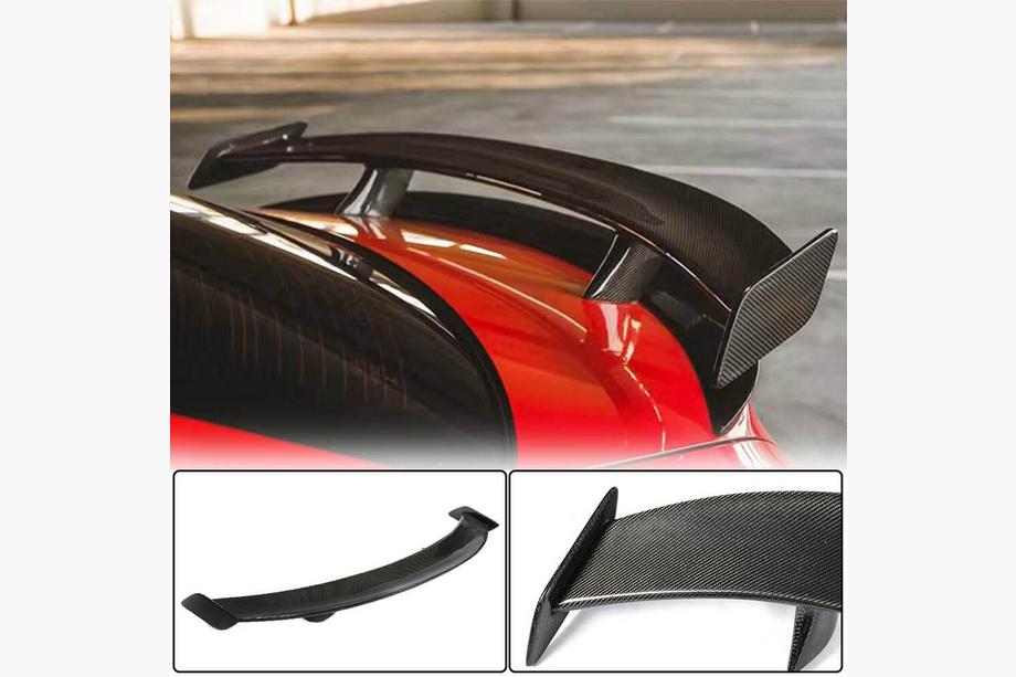Mercedes CLA C117 2013-2019 Spoiler V3 (SD, Carbon) Image