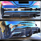 Mercedes CLA C117 2013-2019 Heckdiffusor V1 für AMG-Line / CLA45 AMG, Carbon Foto 4