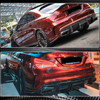 Mercedes CLA C117 2013-2019 Heckdiffusor V1 für AMG-Line / CLA45 AMG, Carbon Foto 5