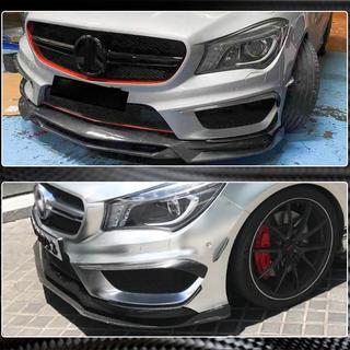 Carbon Frontstoßstangen Aufsätze für CLA45 AMG SD 2013-2016 Foto 4