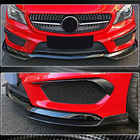 Mercedes CLA C117 2013-2019 Carbon Frontstoßstangen Abdeckungen (für Base SD 2013-2016) Foto 4