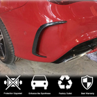 Mercedes CLA C117 2013-2019 Heckstoßstangen Abdeckung V1 (für AMG-Line / CLA45 AMG SD, Carbon) Foto 2