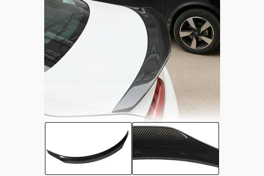 Mercedes CLA C117 2013-2019 Spoiler V9 (SD, Carbon) Image