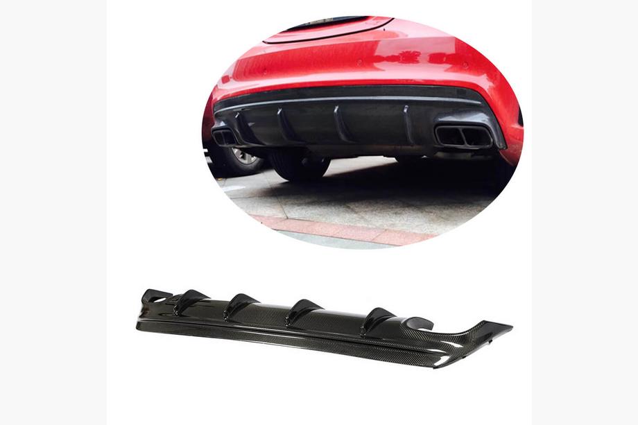 Mercedes CLA C117 2013-2019 Heckdiffusor V2 (für AMG-Line / CLA45 AMG, Carbon) Image