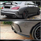 Mercedes CLA C117 2013-2019 Heckstoßstangen Abdeckung V2 (für AMG-Line / CLA45 AMG SD, Carbon) Foto 5