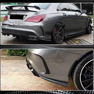 Heckstoßstangenabdeckung V3 (für AMG-Line / CLA45 AMG SD, Carbon) Foto 4