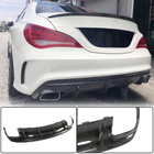 Mercedes CLA C117 2013-2019 Heckdiffusor für AMG-Line / CLA45 AMG 2017-2019, Carbon Foto 1