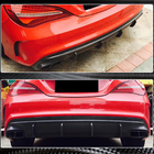Mercedes CLA C117 2013-2019 Heckdiffusor für AMG-Line / CLA45 AMG 2017-2019, Carbon Foto 3