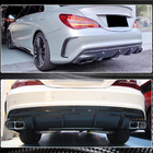 Mercedes CLA C117 2013-2019 Heckdiffusor für AMG-Line / CLA45 AMG 2017-2019, Carbon Foto 4