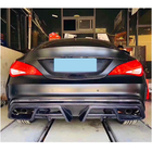 Mercedes CLA C117 2013-2019 Heckdiffusor V1 (für AMG-Line / CLA45 AMG 2013-2016, Carbon) Foto 2