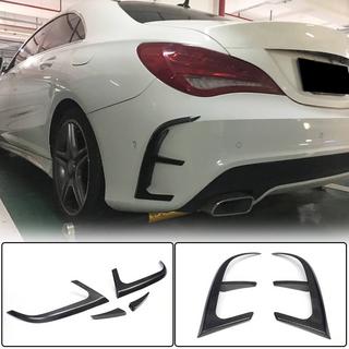 Heckstoßstangenabdeckungen (für AMG-Line / CLA45 AMG SD 2013-2016, Carbon) Foto 1