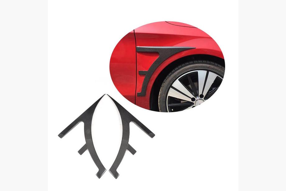 Mercedes CLA C117 2013-2019 Carbon Abdeckungen für vordere Kotflügel Image
