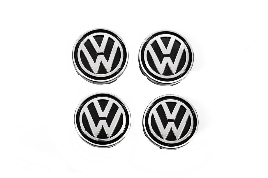 Volkswagen Felgendeckel 60/55mm vw6055kolp (4 Stk) Foto 1