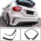Mercedes A-class W176 2012-2018 Heckstoßstangenabdeckung (für AMG-Line HB, Carbon) Foto 1