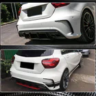 Mercedes A-class W176 2012-2018 Heckstoßstangenabdeckung (für AMG-Line HB, Carbon) Foto 3