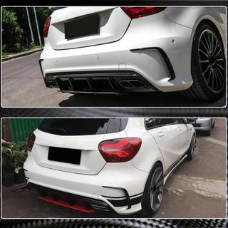 Heckstoßstangenabdeckung (für AMG-Line HB, Carbon) Foto 3