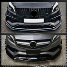 Mercedes A-class W176 2012-2018 Frontlippe Stoßstange Lip (für A45 AMG, ABS) Foto 4