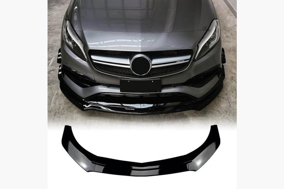 Mercedes A-class W176 2012-2018 Frontlippe Stoßstange Lip (für A45 AMG, ABS) Image