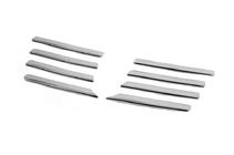 Volkswagen Polo 2001-2009 Chrom Kühlergrill Abdeckungen (Edelstahl) 2001-2003 Foto 4