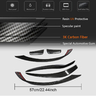 Mercedes A-class W176 2012-2018 Carbon Frontstoßstangen Aufsätze (für AMG-Line / A45 AMG HB 2013-2015) Foto 5