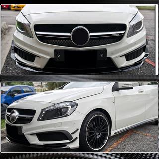 Carbon Frontstoßstangen Aufsätze (für AMG-Line / A45 AMG HB 2013-2015) Foto 3