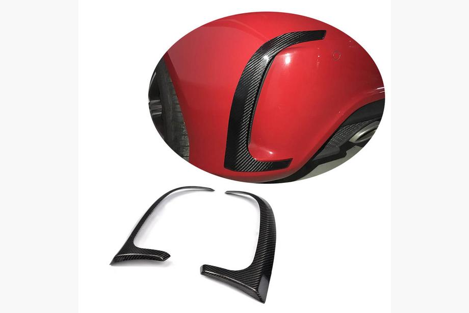 Mercedes A-class W176 2012-2018 Heckstoßstangenabdeckung für A45 AMG HB 2013-2015 Carbon Image