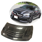 Mercedes A-class W176 2012-2018 Motorhaube (Carbon) Foto 1