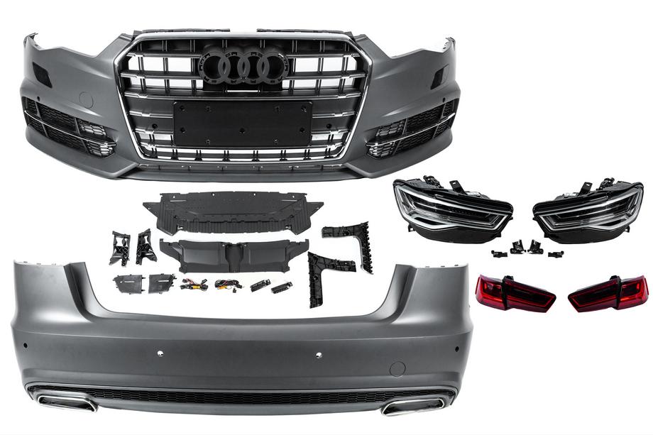Audi A6 C7 2011-2017 Facelift Kit auf 2018 Base Image