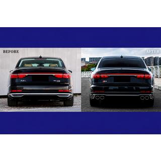 Facelift-Kit mit Scheinwerferwechsel (auf S8 2025) Audi A8 2018- Foto 3