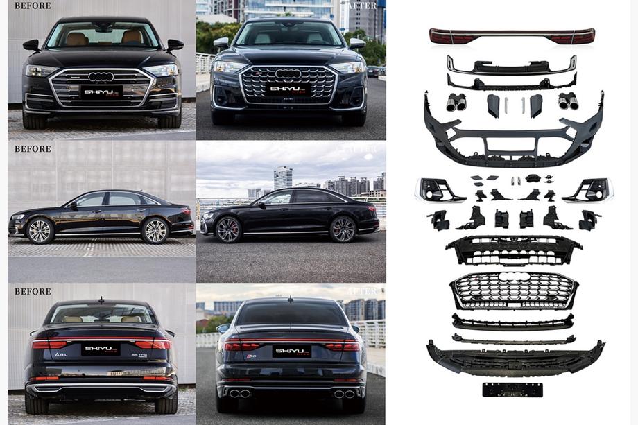 Audi A8 2018- Facelift Bodykit ohne Scheinwerferwechsel (auf S8 2025) Image